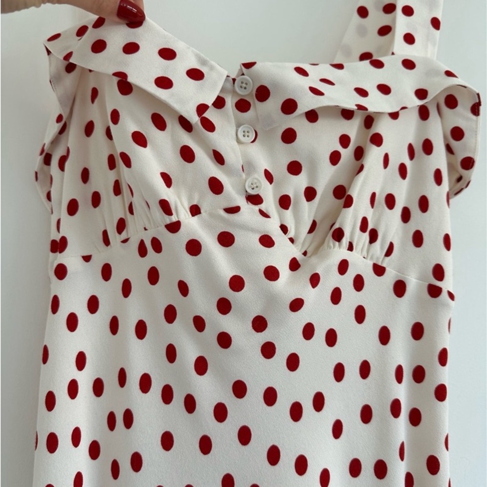 Reformation Tancy Polka Dot Dress - Picture 4 of 4